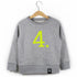 The Numbers - 4 Grey Sweatshirt